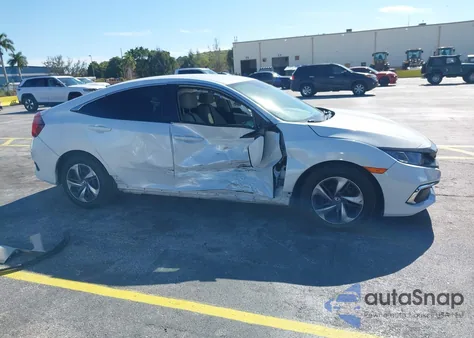 2020 Honda Civic Lx z USA, uszkodzony, nr VIN 2HGFC2F6XLH592369